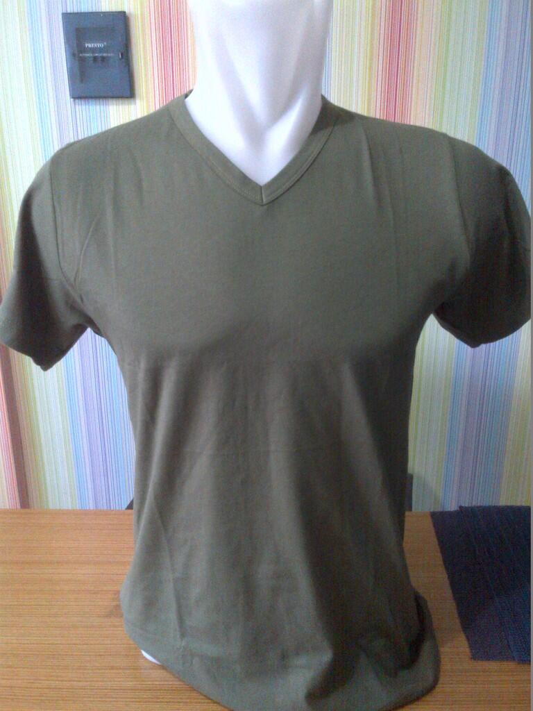 Kaos oblong o-neck ,v-neck murah meriah
