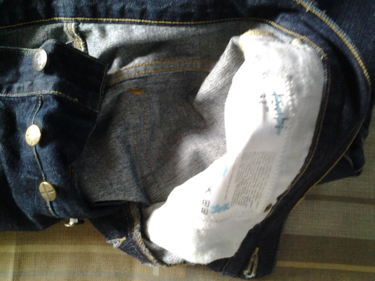 JUAL CEPET! ORIGINAL Ksubi chitch raw rinse indigo size 31