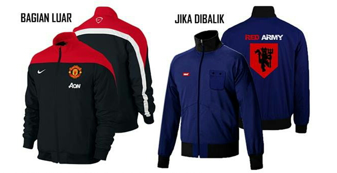 PRE ORDER SIDELINE (BOLAK BALIK) MANCHESTER UNITED