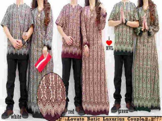 Couple batik vera cantik utk kondangan