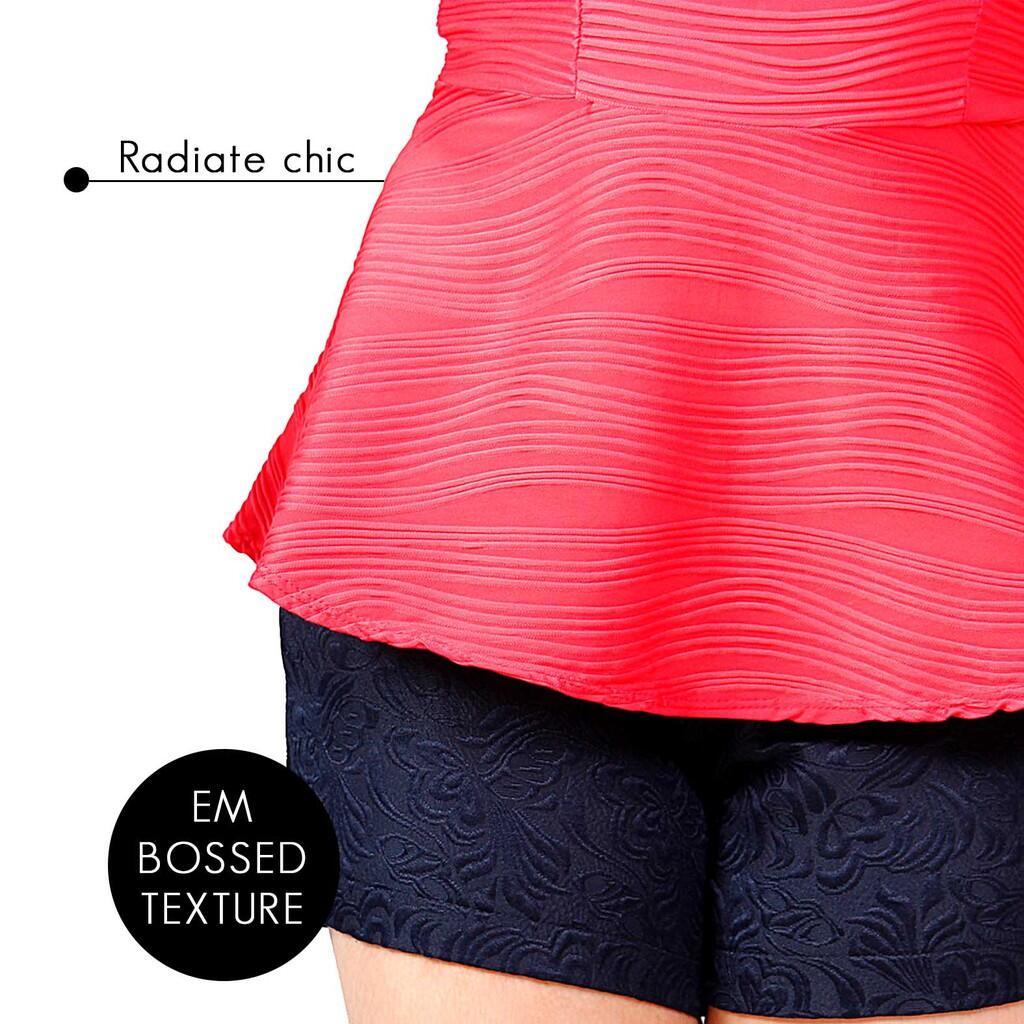 AMY basic Top & AMY Embossed Short