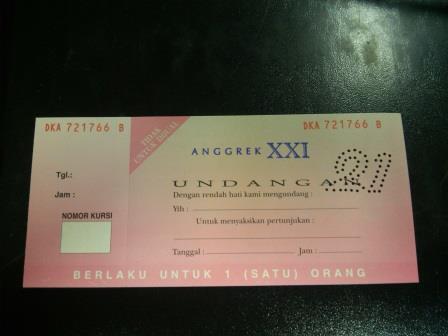 Terjual Jual Tiket Bioskop Xxi Puri Taman Anggrek Senayan City Dan Planet Hollywood