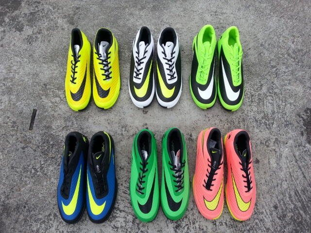 Sepatu Futsal NIKE HYPER VENOM PHELON/PHANTOM BIRU HITAM HIJAU KUNING PINK WC NEYMAR