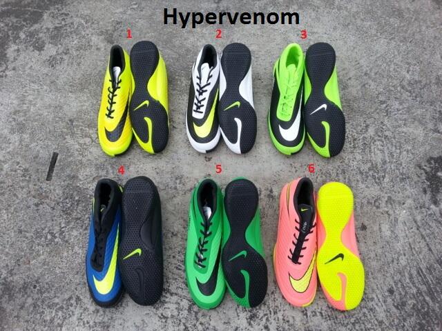 Sepatu Futsal NIKE HYPER VENOM PHELON/PHANTOM BIRU HITAM HIJAU KUNING PINK WC NEYMAR