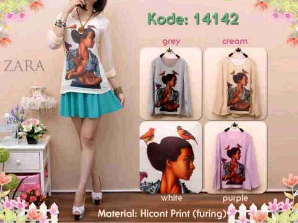 GROSIR DAN ECER- fashion Wanita (katun bangkok dLL) tangan 1