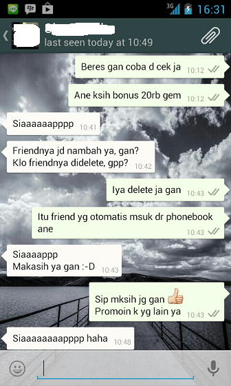 JASA UPGRADE LEVEL LINE POKOPANG