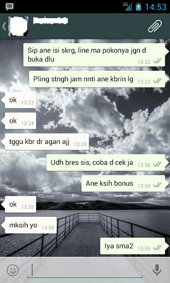 JASA UPGRADE LEVEL LINE POKOPANG