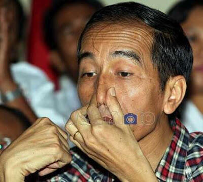 Kumpulan Ekspresi Muka Lucu Jokowi