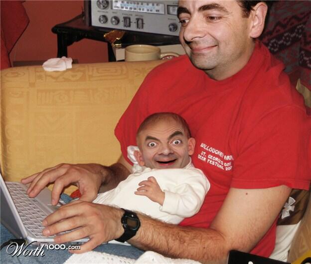 Rowan Atkinson ( Mr. Bean ) (Pict Editan SOTO)