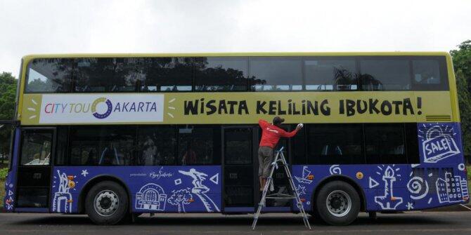 Penumpang bus tingkat tak disiplin, gebleknya sopir ikut-ikutan!!!!!!!!!!!
