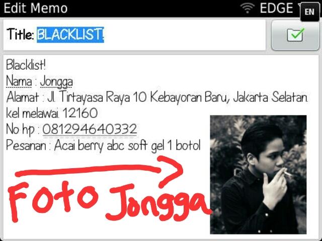 BLACKLIST CUSTOMER !!!