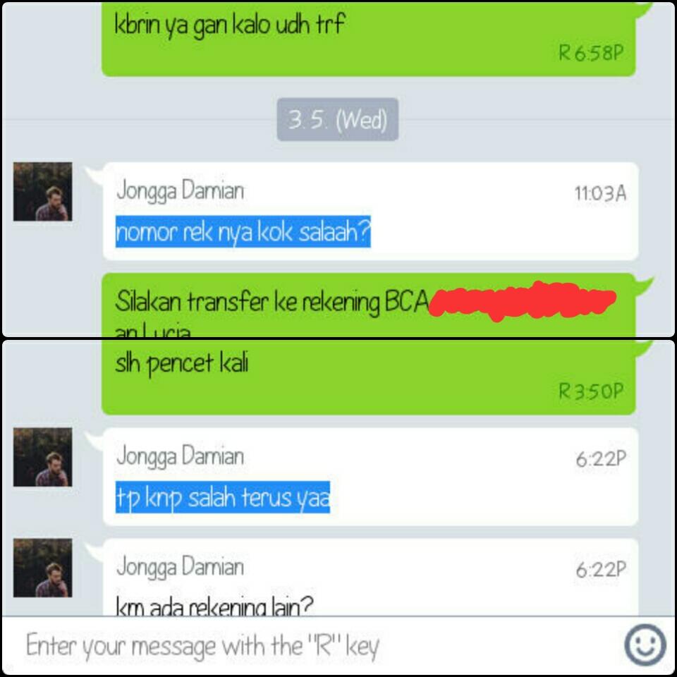 BLACKLIST CUSTOMER !!!