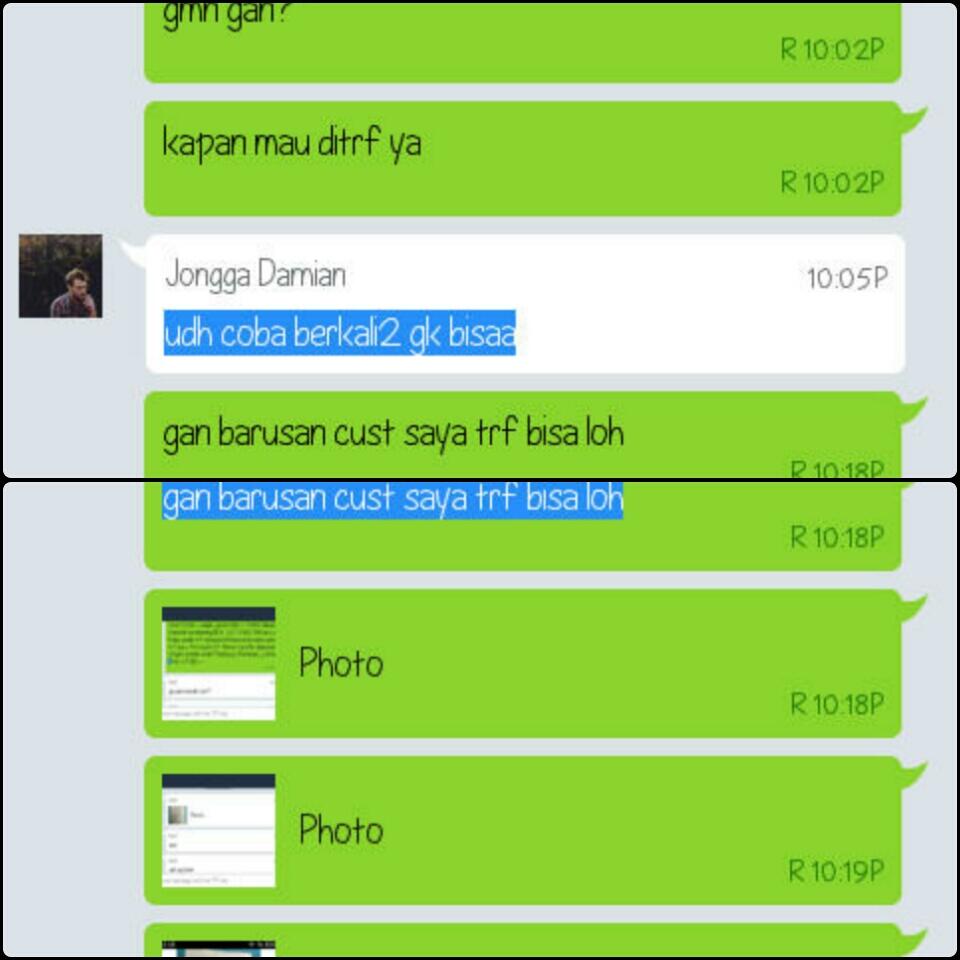 BLACKLIST CUSTOMER !!!