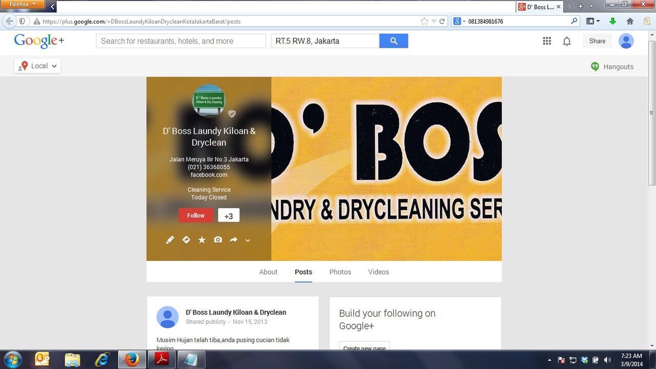 Penipuan D' BOSS Laundry Kiloan &amp; Dry Clean &#91; DBOSS Laundry &#93;