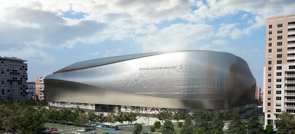 Stadion Baru Bernabéu Real Madrid 