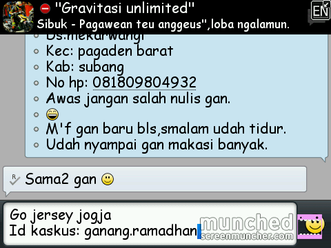 Testimoni ane selama jualan ID Kaskus: ganang.ramadhan (www.gojerseyjogja.com)