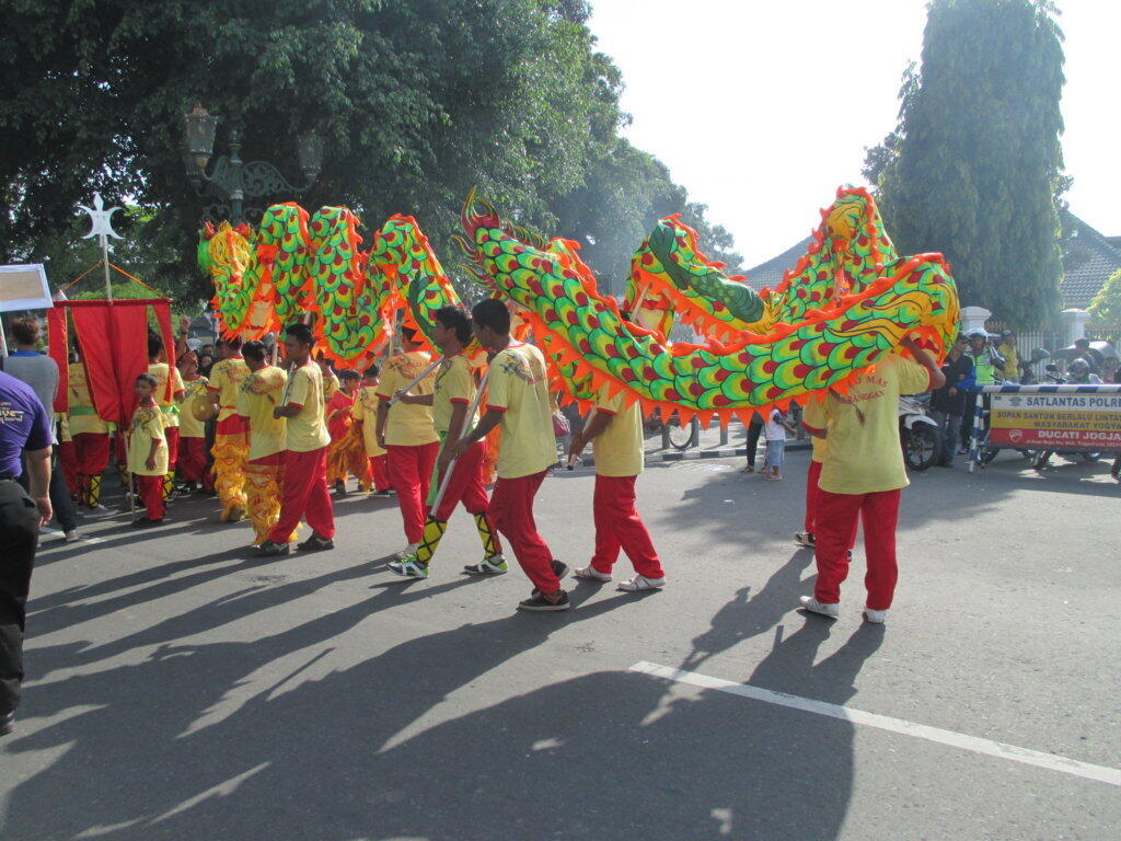 acara lomba marcingband kemaren di malioboro