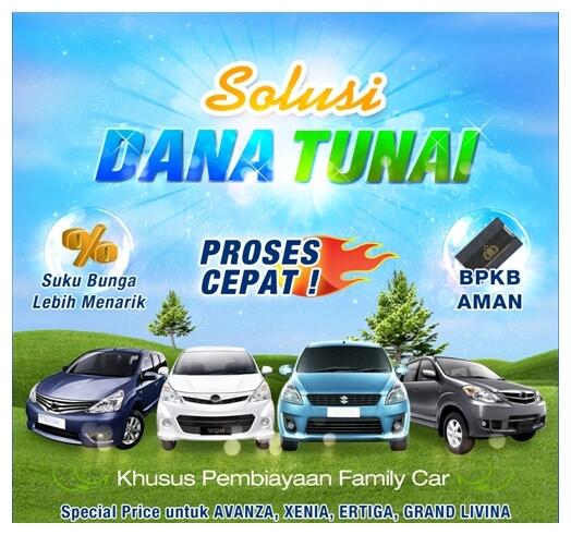 Dana Tunai Jaminan BPKB Mobil atau Motor