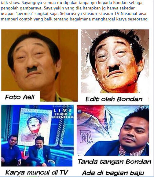 &#91;prihatin&#93; pencurian hasil karya Illustrasi orang lain (JOJON) oleh media