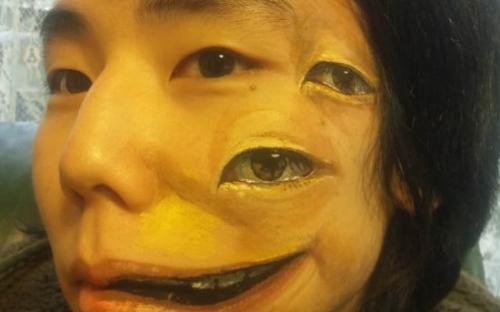 Seni Melukis Tubuh Level Ekstrim oleh Mahasiswi Asal Jepang