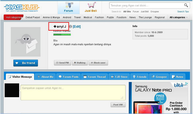 Username KASKUS