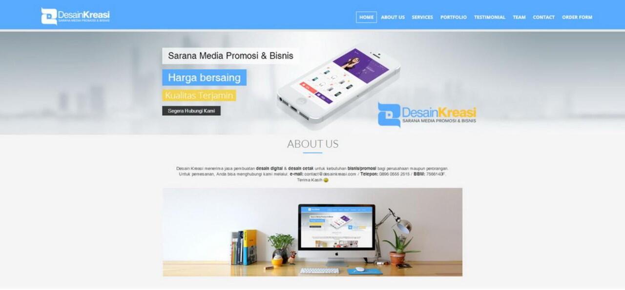 → Bisa Membuat Website & Desain Grafis