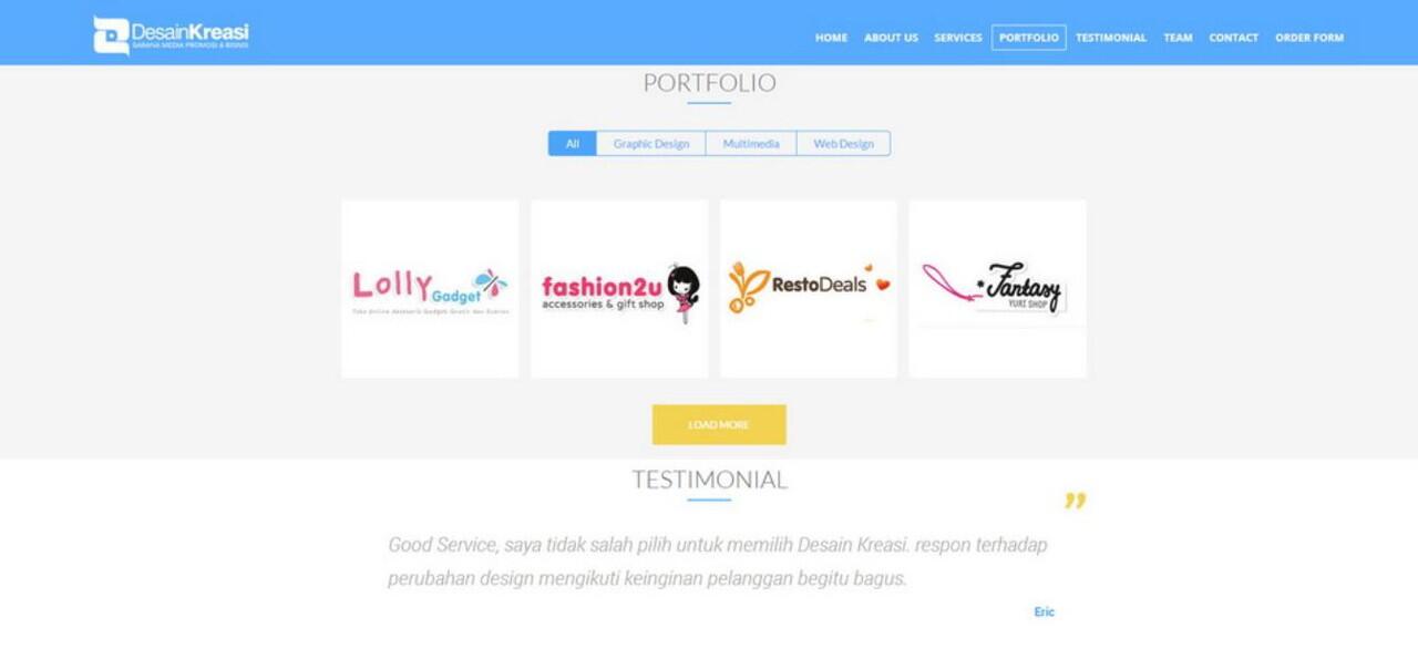 → Bisa Membuat Website & Desain Grafis