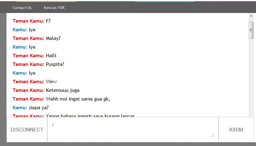 Pengalaman chating di omegle indonesia (stranger chat) (chat-id.com) .