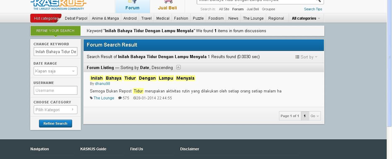 Bahaya Tidur Dengan Lampu Menyala 