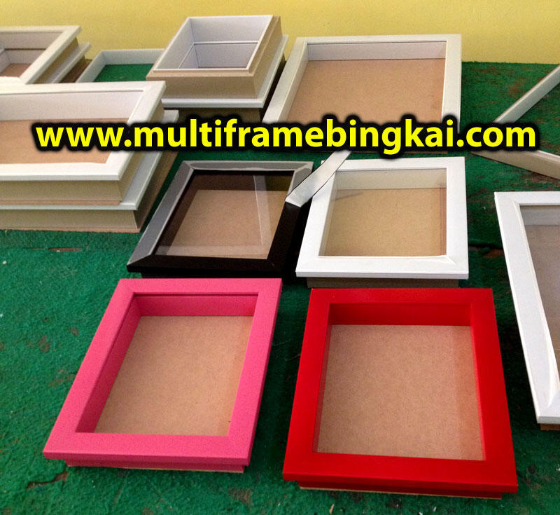 Terjual Bingkai  Pigura Frame Box 3D  untuk Scrapbook Banyak 