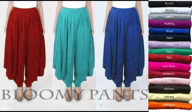 celana hareem bloomy pants lagi ngetrend