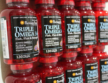 Jual Triple Omega 3, 6, 9 Impor Murah Terpercaya. Isi 120 softgels -- Hot Sale