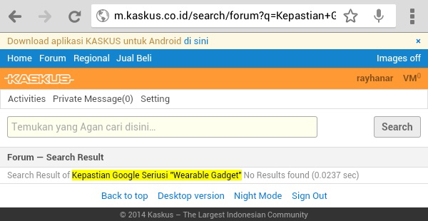 Kepastian Google Seriusi "Wearable Gadget" (pindahan)