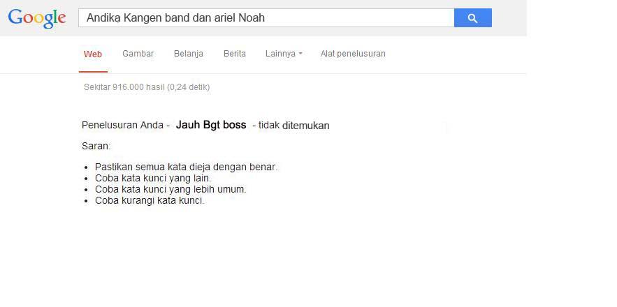 Ternyata Google aja Ikutan males 