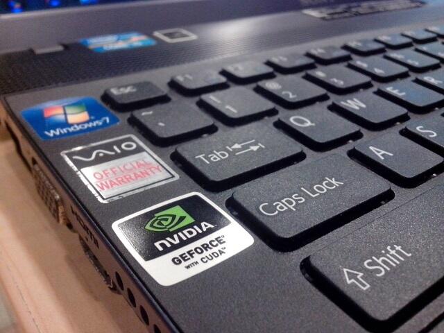 Sony Vaio VPCEG18FG Core i5 Sandybridge Nvidia Geforce with CUDA 410M || Malang