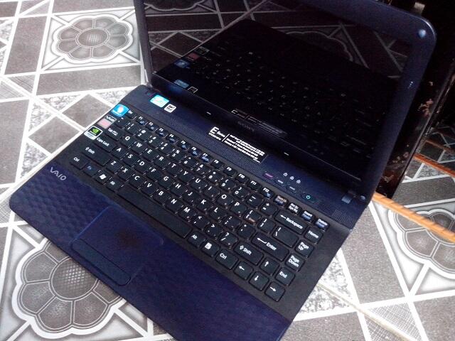 Sony Vaio VPCEG18FG Core i5 Sandybridge Nvidia Geforce with CUDA 410M || Malang