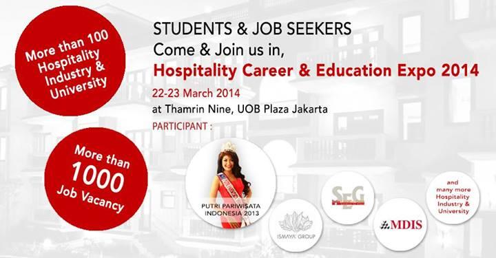 Hospitality Career & Education Expo Indonesia 2014