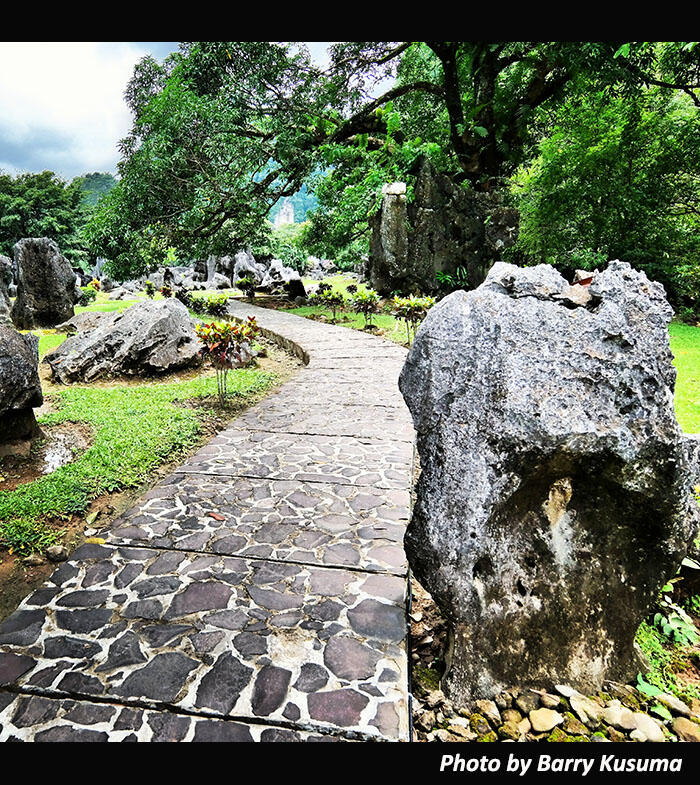 Wisata Prasejarah di Leang Leang Maros, Sulawesi Selatan.