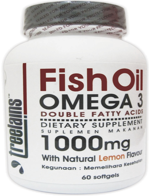 treelains Bundling ( omega 3 Double Fatty Acid + Co-Enzime Q 10 )