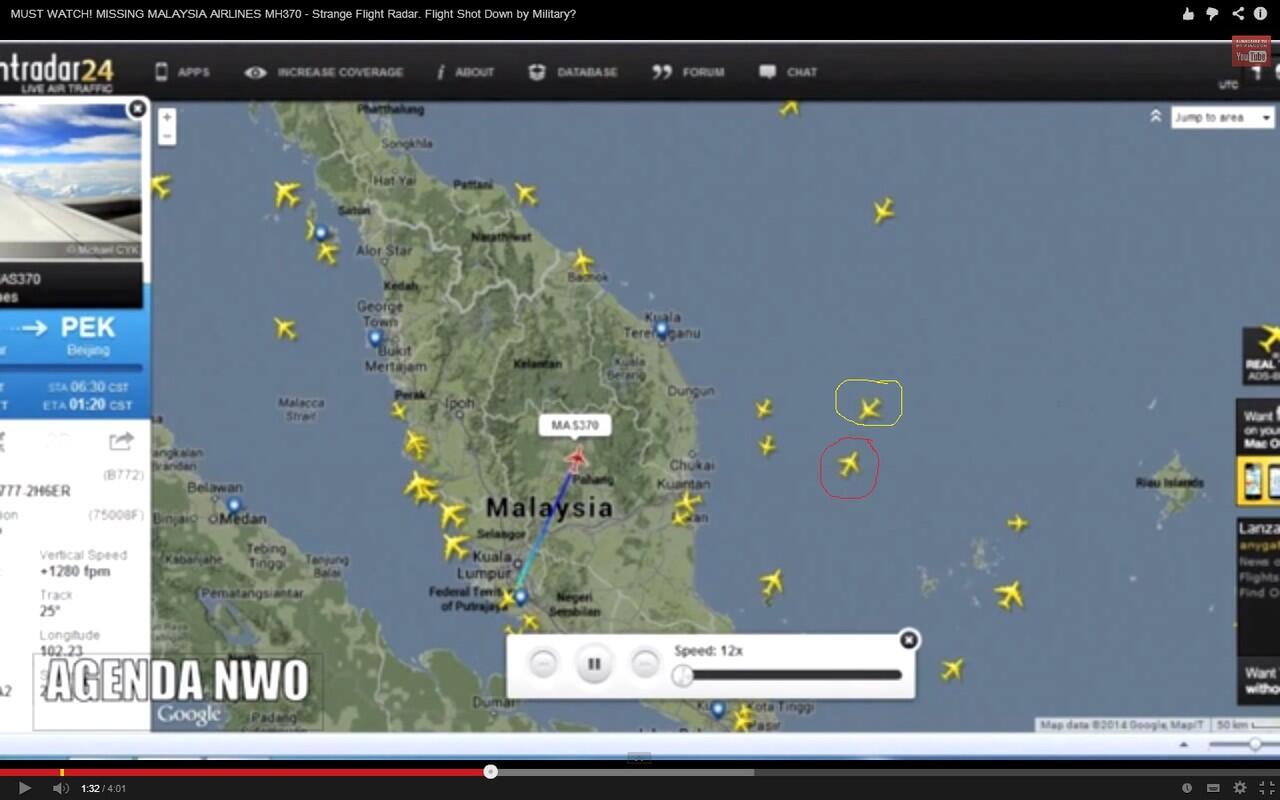 Ada yang aneh dengan raibnya pesawat malaysia MH370...? Ini anehnya gan 