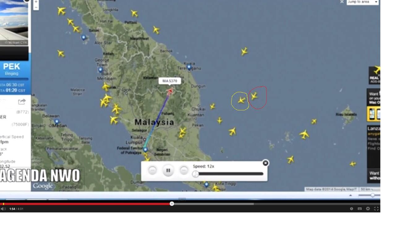 Ada yang aneh dengan raibnya pesawat malaysia MH370...? Ini anehnya gan 