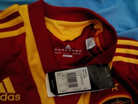 Jual Jersey Home Timnas Spanyol dan Away AC Milan Original