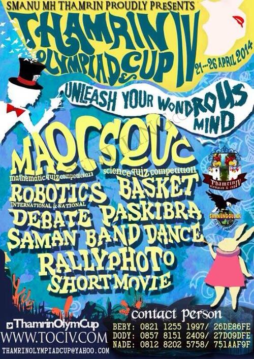 Thamrin Olympiad and Cup IV!