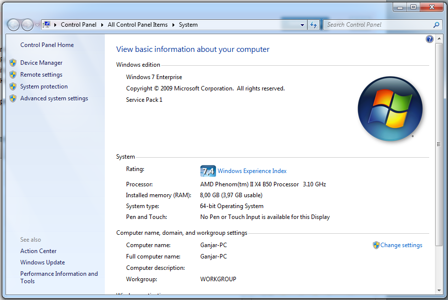 RAM 8GB (3,97 usable) Help Me!