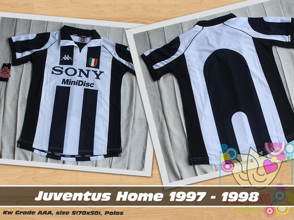 WTS Juventus Home 1997/1998 Cente Grade AAA BNWT