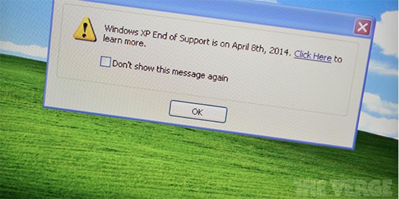 Pengguna Windows XP, Siap-siap Kaget Tiap Tanggal 8