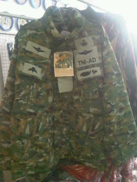 Terjual JUAL JAKET dan ROMPI bodyvest TNI / POLRI 