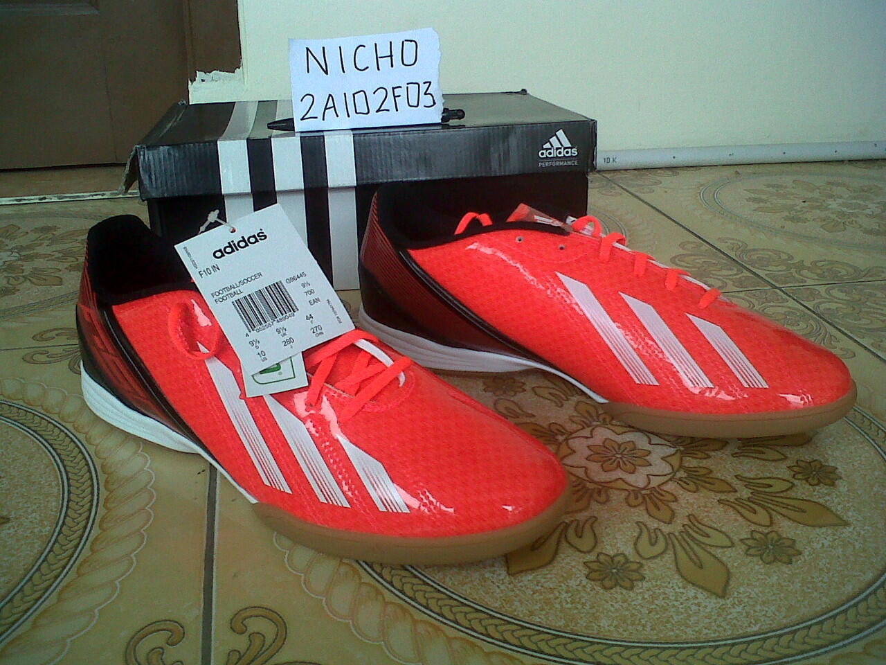 Jual Sepatu Futsal Adidas F10 ORIGINAL