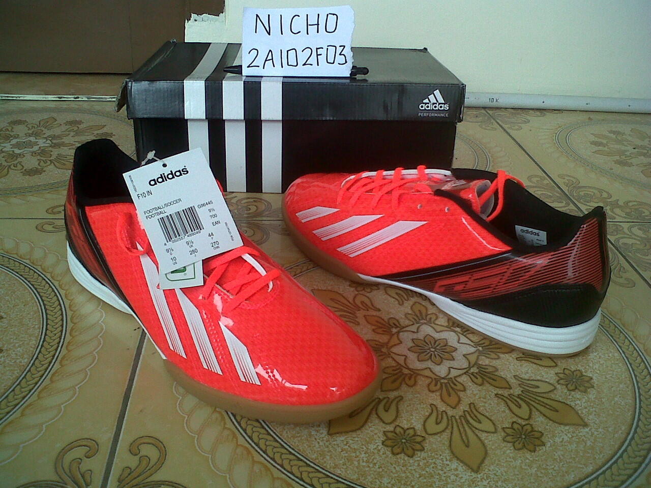 Jual Sepatu Futsal Adidas F10 ORIGINAL
