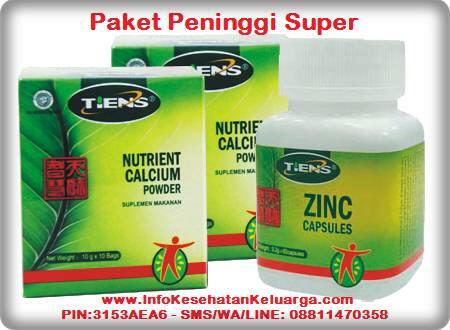 PAKET PENINGGI BADAN HERBAL